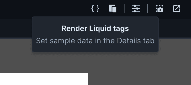 Screenshot showing the personalized rendering in the navigation