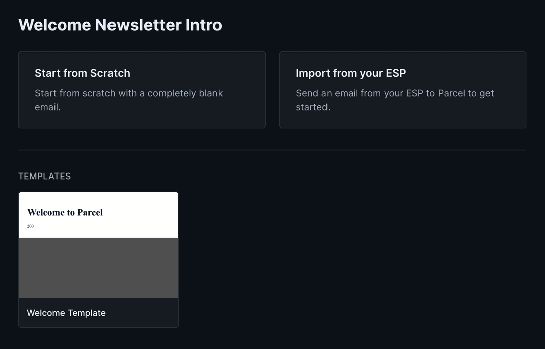 Templates – Parcel Documentation